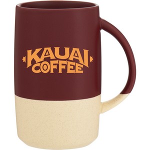 16 oz Dillon Ceramic Mug (Matte Maroon)