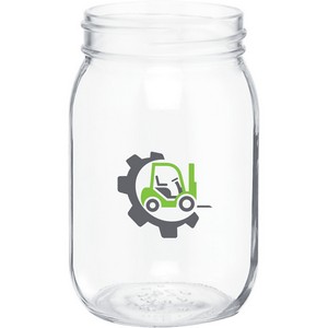 16 oz Mason Jar (Clear)