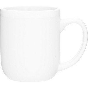 16 oz Modelo Ceramic Mug (Matte White/Glossy White)