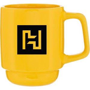 16 oz Olly Ceramic Mug (Athletic Gold)