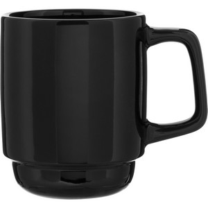 16 oz Olly Ceramic Mug (Black)