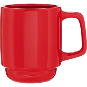 16 oz Olly Ceramic Mug (Red)