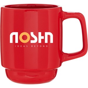 16 oz Olly Ceramic Mug (Red)