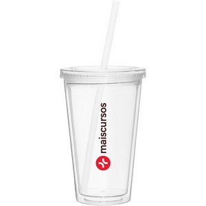 16 oz Spirit Travel Tumbler (Clear)