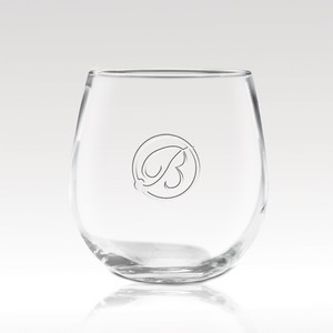 16 oz Stemless Red Wine Glass