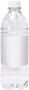 16.9 Oz. Custom Labeled Bottled Spring Water w/Flat Cap
