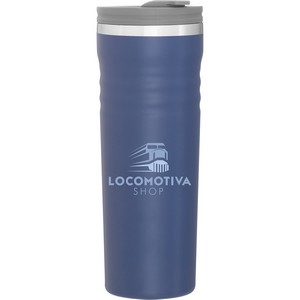 16.9 oz Meridian Travel Tumbler (Matte Navy)