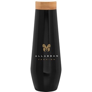 16.9 oz h2go Echo Water Bottle (Black)