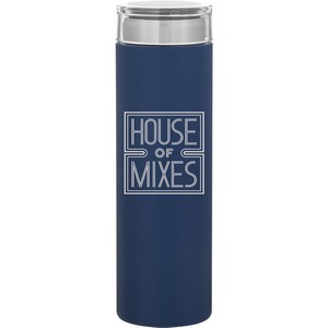 16.9 oz h2go Rocket Water Bottle (Matte Navy)