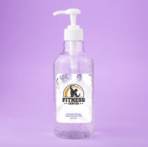 16oz Hand Sanitizer Gel With Moisturizing Beads