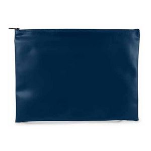 16"x12" Expanded Vinyl Memorial Bag w/Zipper