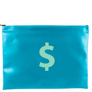16"x12" Expanded Vinyl Memorial Bag w/Zipper