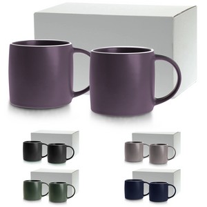 17 Oz. Etched Cimarron Collection Ceramic Mug Gift Set