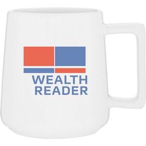 17 oz Jude Ceramic Mug (White)