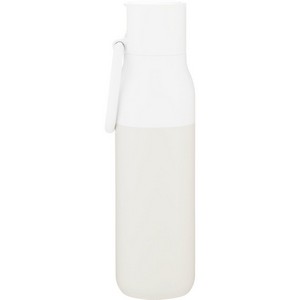 17 oz Larq Flip Top Water Bottle (Granite White)