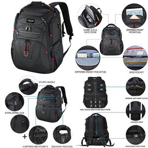 17.3" Travel Laptop Backpack for Work & Leisure