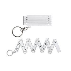 18" Folding Ruler w/Keyhain