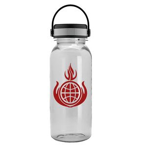 18 Oz. Cadet Transparent Sports Bottle w/Ez Grip Lid