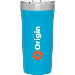 18 oz Palermo Travel Tumbler (Matte Aqua)