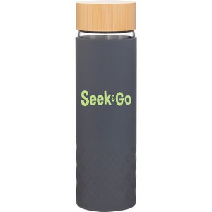 18 oz h2go Dawn Water Bottle (Storm Gray)