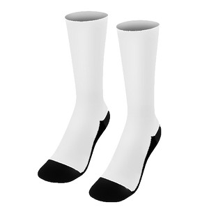 19" Dye Sublimated Socks (Pair)
