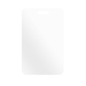 2 1/8" X 3 3/8" Plastic Identification Badge