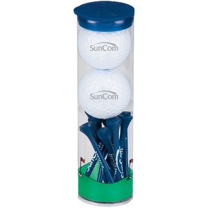 2 Ball Tube with Callaway Golf Balls