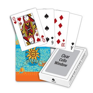 2 Day Rush Full Color Custom Back Poker Size Playing Cards