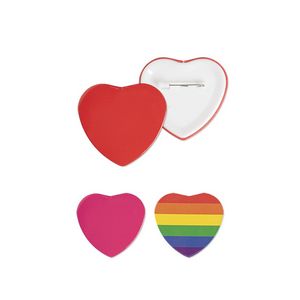 2" Heart Button