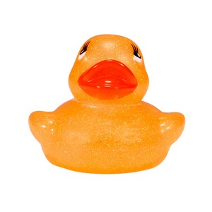2" Pastel Glitter Rubber Duck