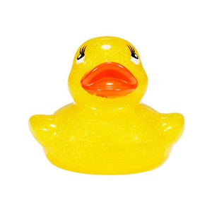 2" Pastel Glitter Rubber Duck