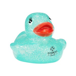 2" Pastel Glitter Rubber Duck