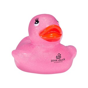 2" Pastel Glitter Rubber Duck