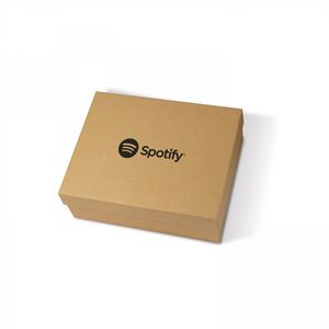 2-Piece Eco Gift Box With Recycled Crinkle Paper