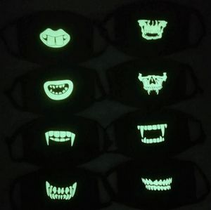 2 Ply Cotton Luminous Face Mask - Glow In The Dark