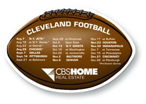20 Mil Football Magnet - Full Color