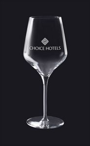 20 Oz. Prism White Wine Glass - Deep Etched
