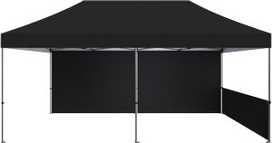 20' Zoom Outdoor Tent Stock Color Halfwall Kit