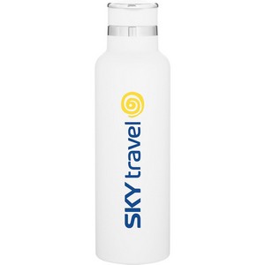 20 oz h2go Juno Water Bottle (Matte White)