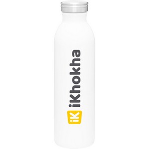 20.9 oz h2go Easton Water Bottle (Matte White)