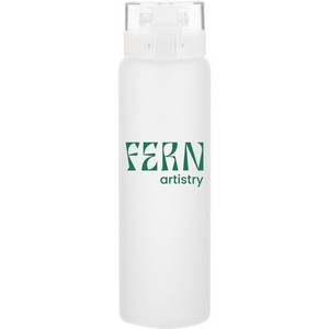 20.9 oz h2go Mudra Water Bottle (White)