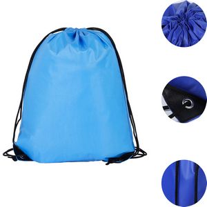 210D Polyester Easy Carry Drawstring Cinch Bag