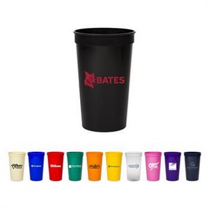 22 Oz. Smooth Colored Stadium Souvenir Cup