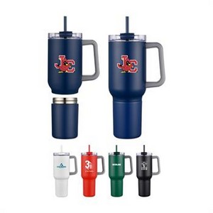 22 Oz. Stainless Steel Travel Mug w/Cap