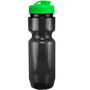 22 Oz Translucent Bike Bottle with Infuser
