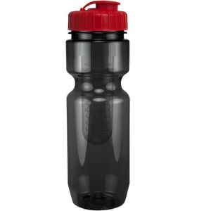 22 Oz Translucent Bike Bottle with Infuser