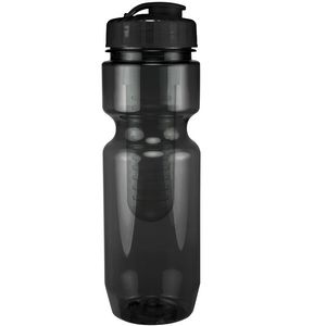 22 Oz Translucent Bike Bottle with Infuser