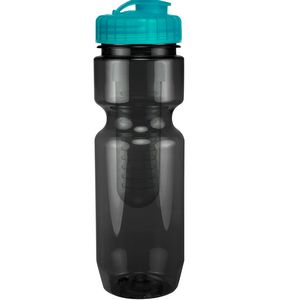 22 Oz Translucent Bike Bottle with Infuser