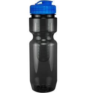 22 Oz Translucent Bike Bottle with Infuser