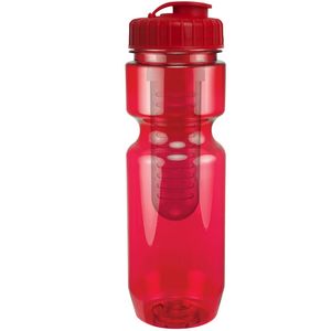 22 Oz Translucent Bike Bottle with Infuser